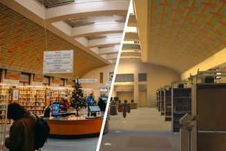 Illustration - When the library comes to life in virtual reality